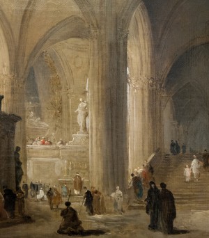 Inside the Saint-Denis Church